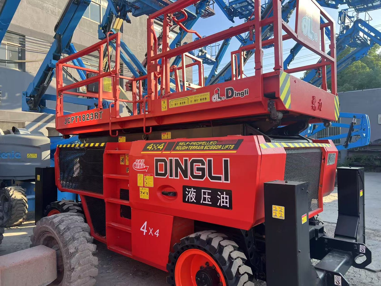 2019 Dingli JCPT1823RT Rough Terrain Scissor Lift photo 3