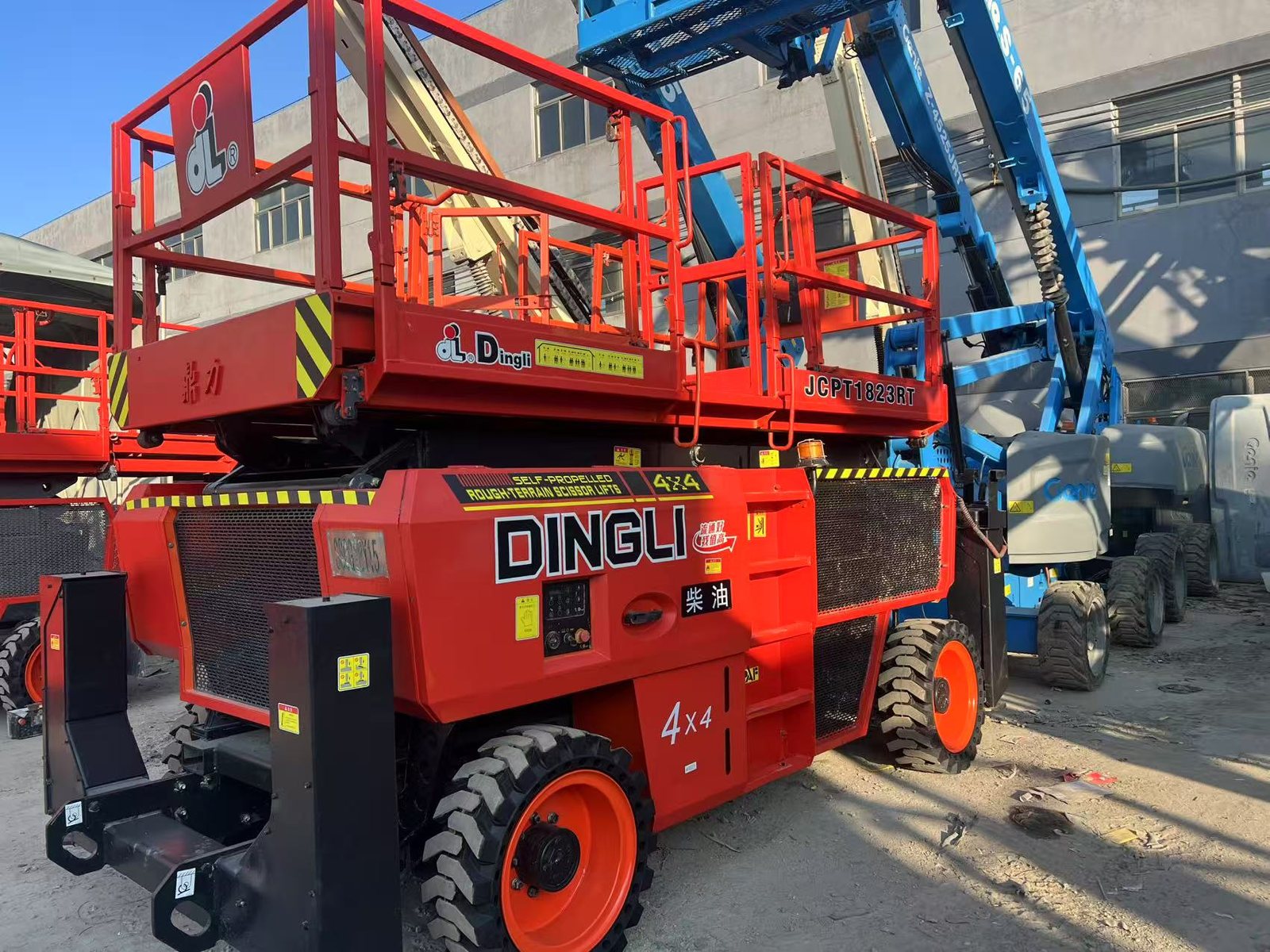 2019 Dingli JCPT1823RT Rough Terrain Scissor Lift photo 4