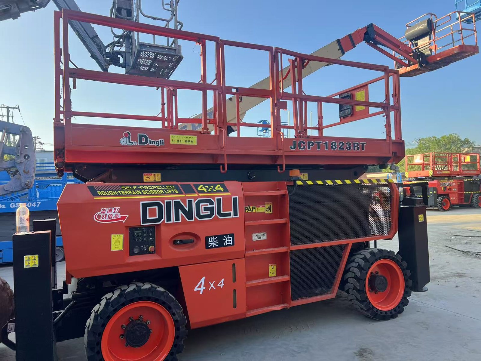2019 Dingli JCPT1823RT Rough Terrain Scissor Lift photo 1